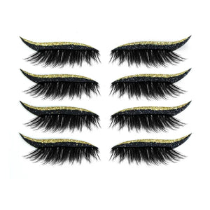 2023 NIEUWE HERBRUIKBARE EYELINER EN WIMPERSTICKERS