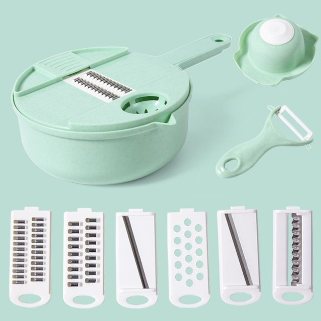 SliceGenius™ PRO 12-in-1 snijoplossing voor groenten