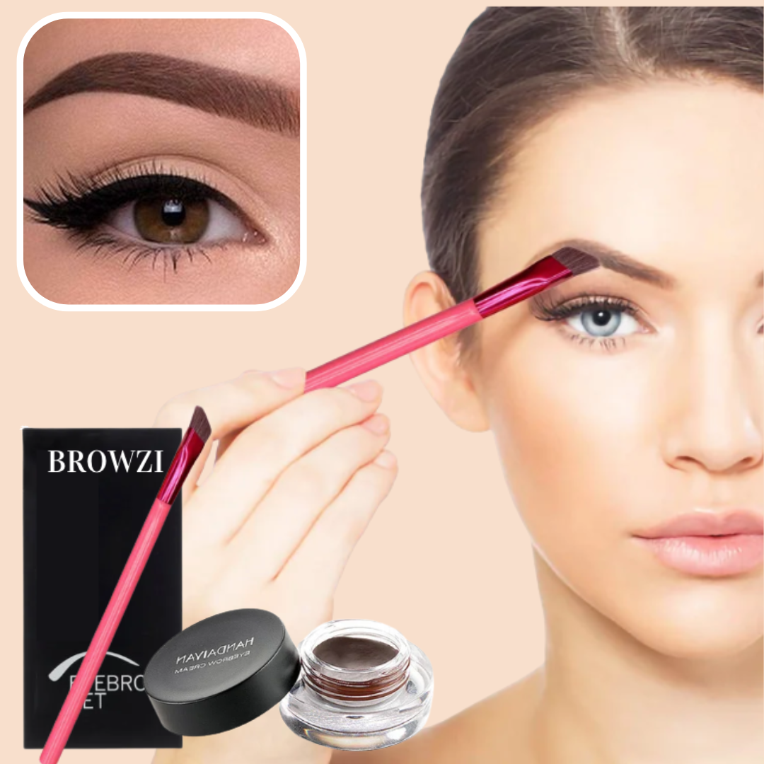 Browzi Pen | Kit voor permanent vollere wenkbrauwen (1+1 GRATIS)