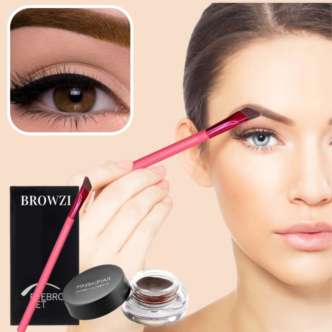 Browzi Pen | Kit voor permanent vollere wenkbrauwen (1+1 GRATIS)