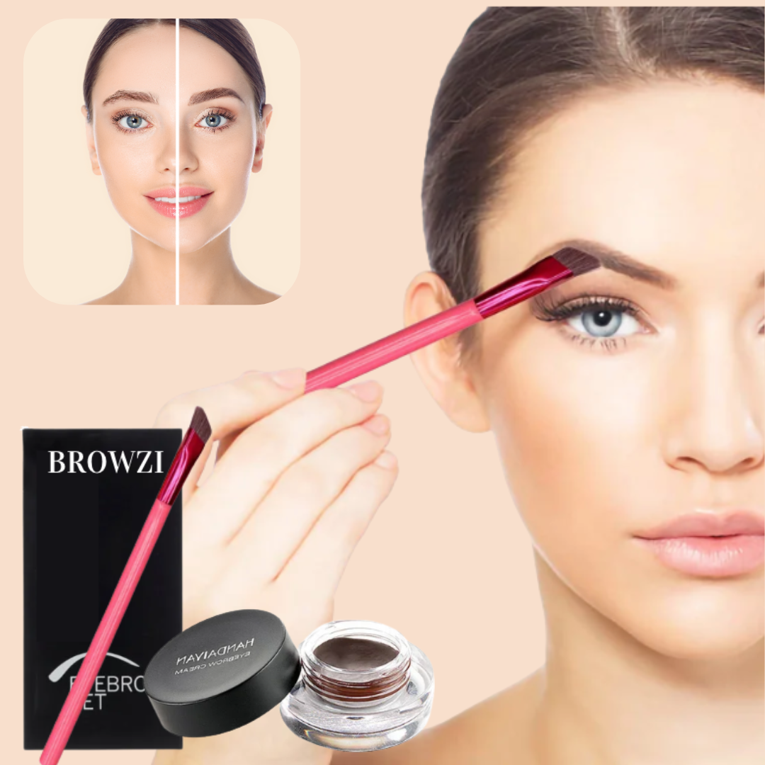 Browzi Pen | Kit voor permanent vollere wenkbrauwen (1+1 GRATIS)