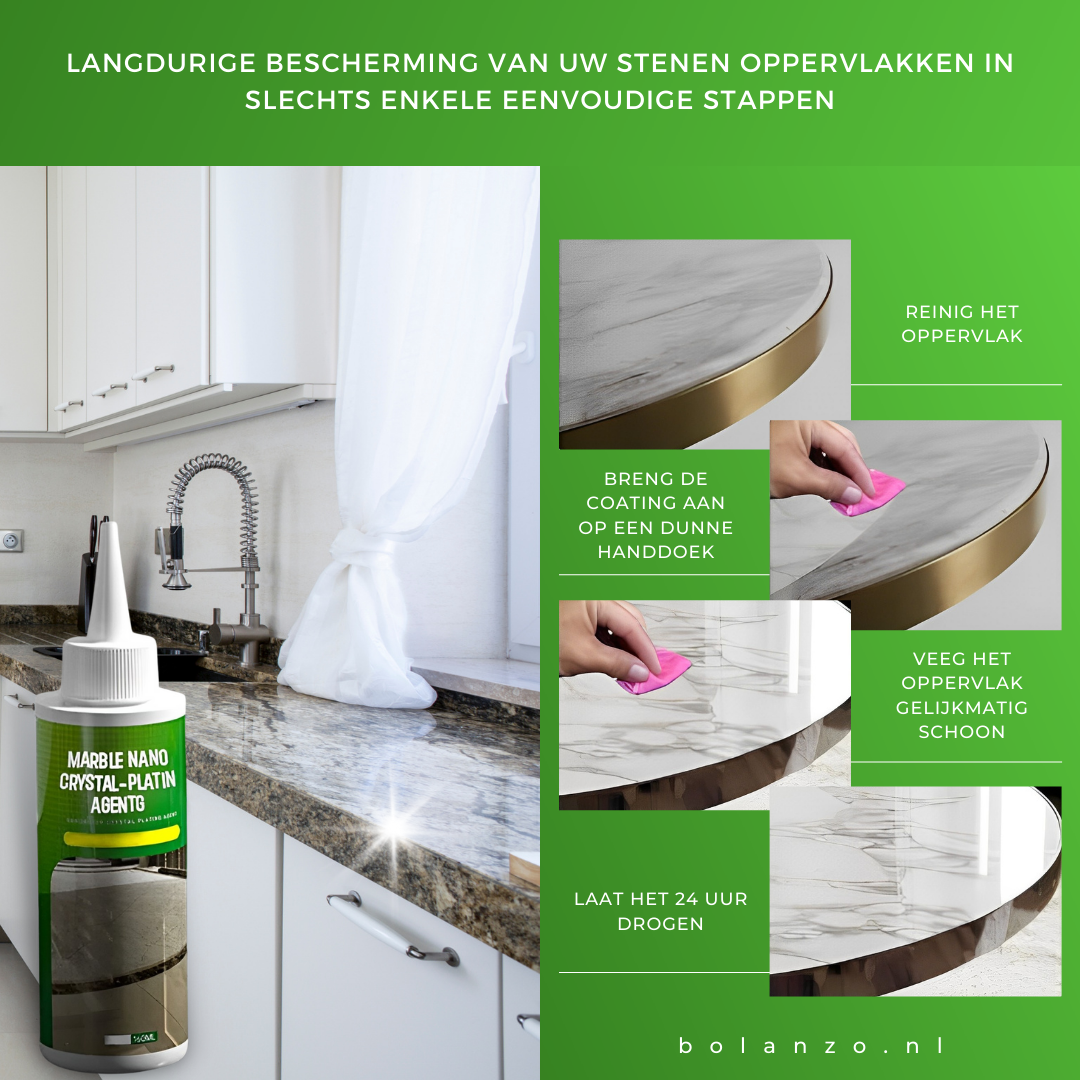 1+1 GRATIS |  Profi Sealant™ l Marmer- en Kristalcoating