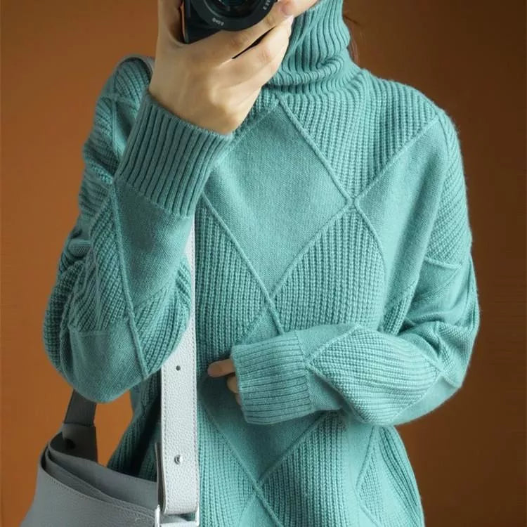 Turtleneck Sweater™ - Houdt je de hele dag warm