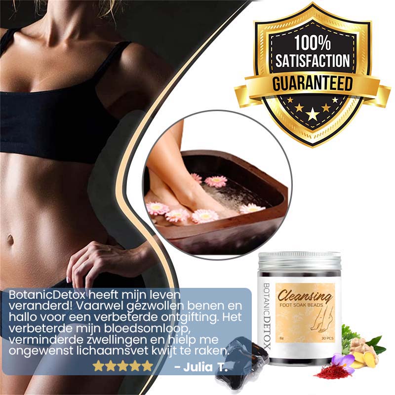 BotanicDetox Reinigende Voetbadparels