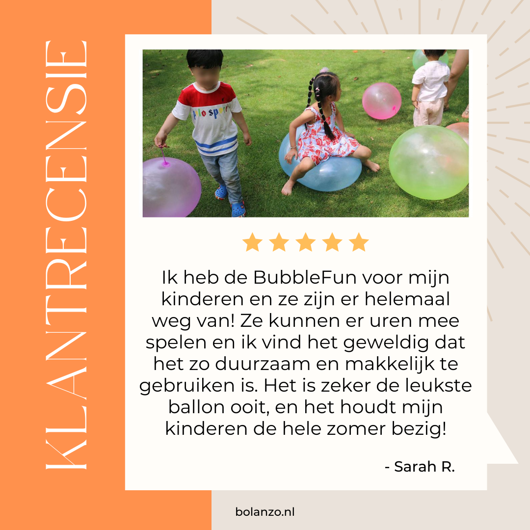 BubbleFun | Bekroond zomerspeelgoed van 2023