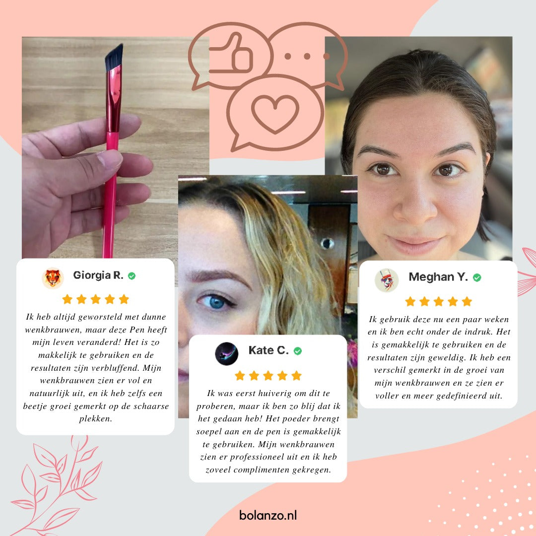 Browzi Pen | Kit voor permanent vollere wenkbrauwen (1+1 GRATIS)