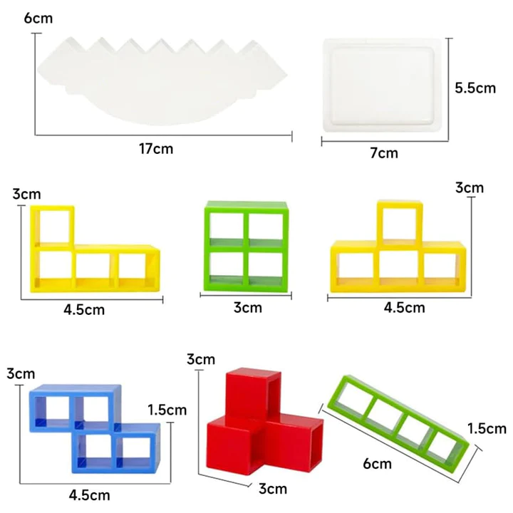 TetraMag™ Magnetische Tetris-set