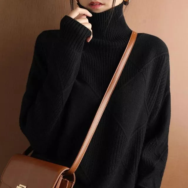 Turtleneck Sweater™ - Houdt je de hele dag warm