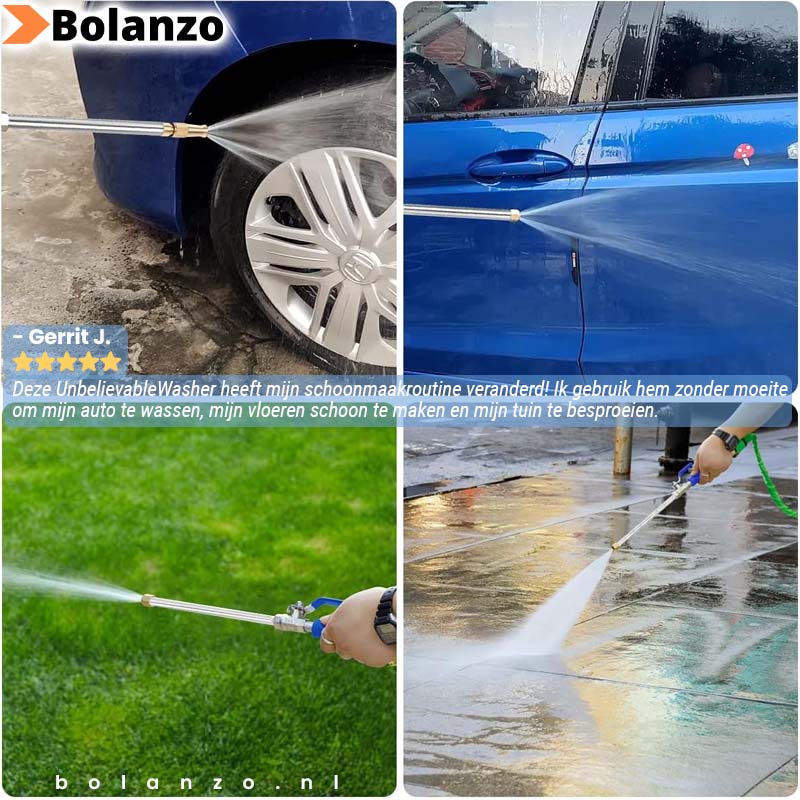 UnbelievableWasher™ Universele Tuinslang Drukreiniger Hulpstuk