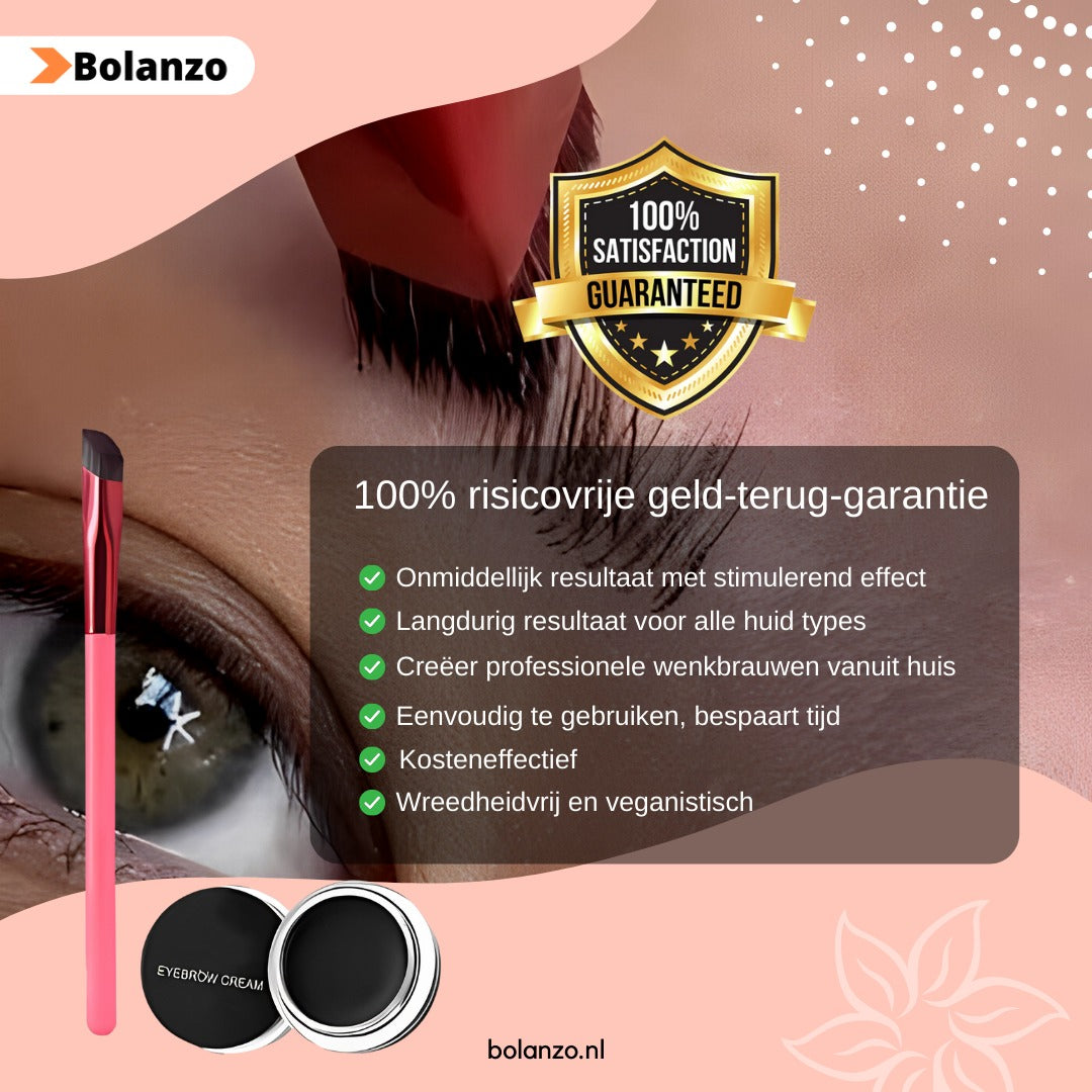 Browzi Pen | Kit voor permanent vollere wenkbrauwen (1+1 GRATIS)