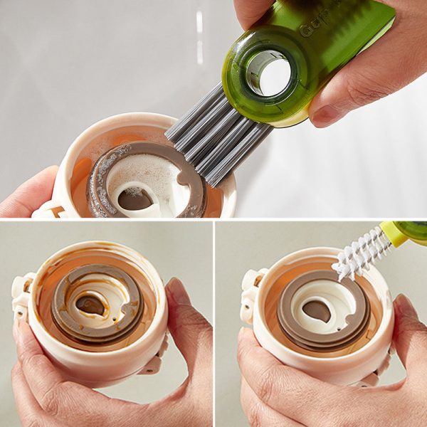 BrushFree | 3 in 1 multifunctionele schoonmaakborstel