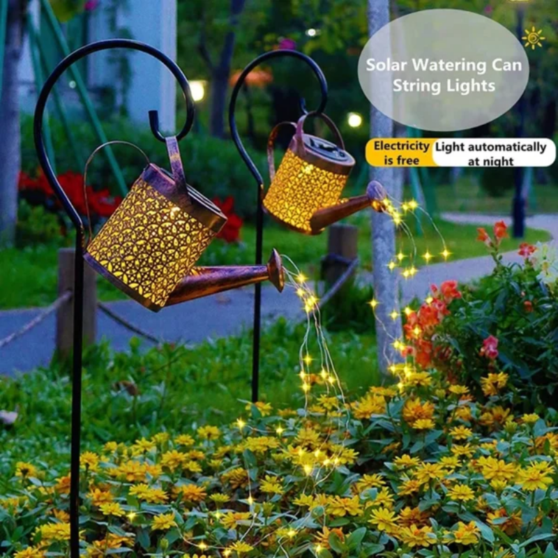AquaGlow™ Zonne Waterval Verlichters
