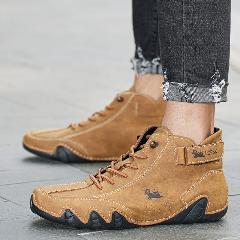 Ben™ Comfortabele antislip blotevoetenleren schoen