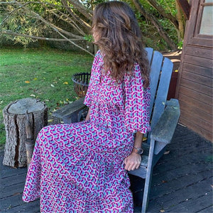 Bolanzo™ Boho Maxi-Jurk - Stralend de Zomer in