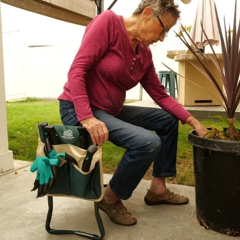 ComfortGarden | Beschermt uw rug en knieën tijdens het tuinieren