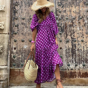 Bolanzo™ Boho Maxi-Jurk - Stralend de Zomer in