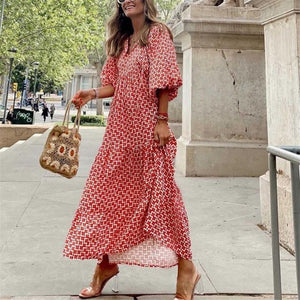 Bolanzo™ Boho Maxi-Jurk - Stralend de Zomer in