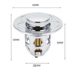 Universal Sink Drain | Innovatieve pop-up plug