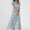 Bloom™ Elegante dames jurk met bloemenprint