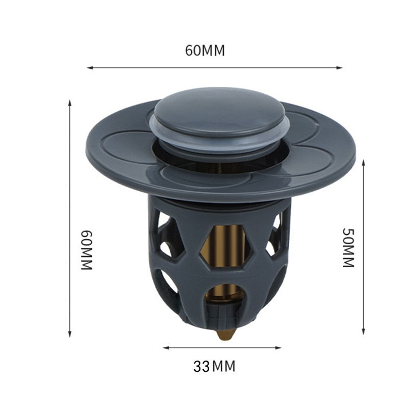 Universal Sink Drain | Innovatieve pop-up plug