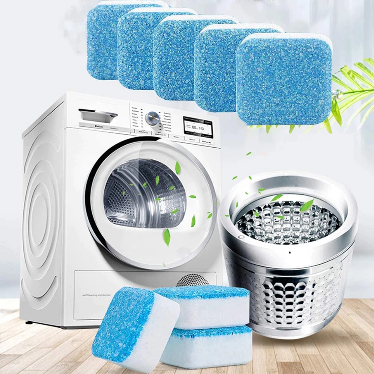 Washer Pro ® Wasmachine Effervescent Reinigings tabletten