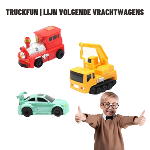 TruckFun | Lijn volgende vrachtwagens