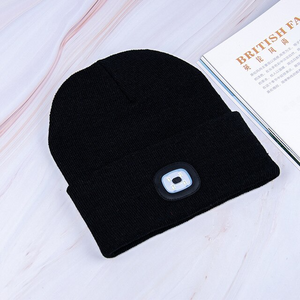 BeaniePro® | Afneembare LED-hoofdlamp Beanie Muts