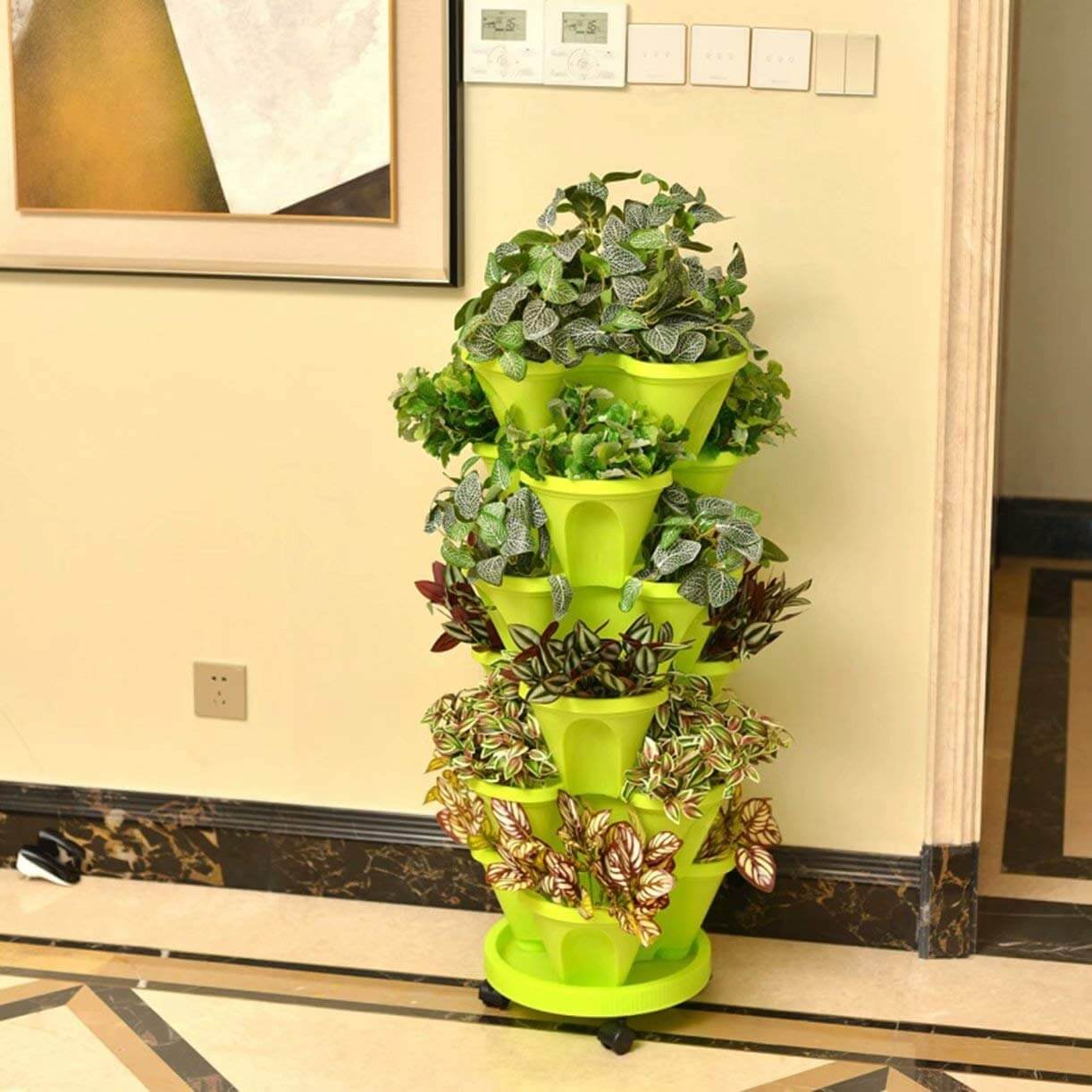 TowerPlant™️ Stapelbare plantenpot