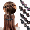 1+1 Gratis | SamanthaClip™ glinsterende kristalsteen gevlochten haarklemmen