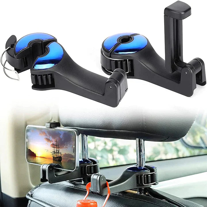 1+1 GRATIS | Hooky™ | Hoofdsteunbevestiging Auto Haak