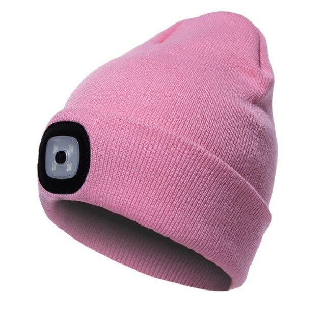 BeaniePro® | Afneembare LED-hoofdlamp Beanie Muts