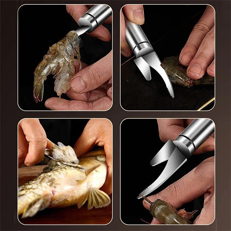 Fastpeeler™ - MULTIFUNCTIE GARNEL CUTTER 1+1 GRATIS