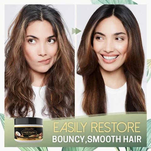 1 + 1 GRATIS ShinyHair™ Keratine instant haarherstelmasker