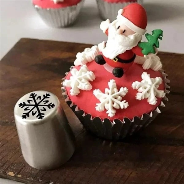 Cake Nozzle - Kerstmis Nozzles Set