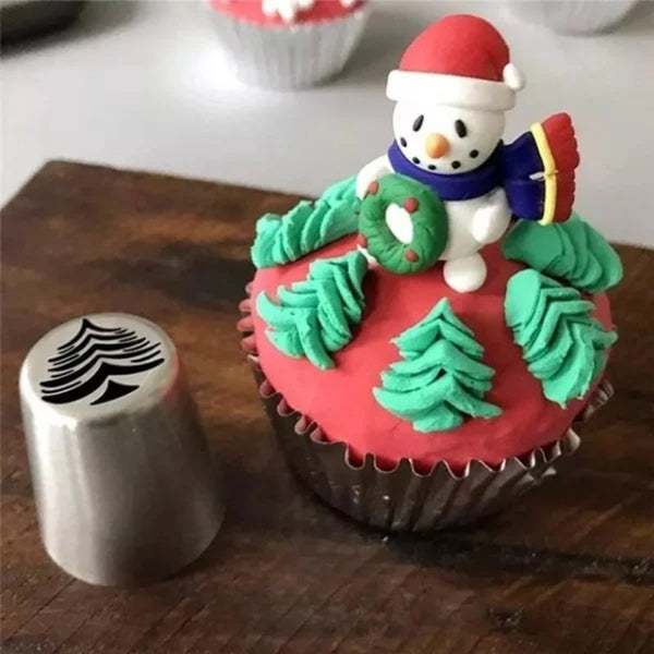 Cake Nozzle - Kerstmis Nozzles Set