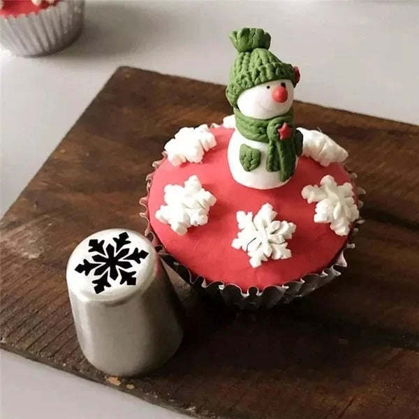 Cake Nozzle - Kerstmis Nozzles Set
